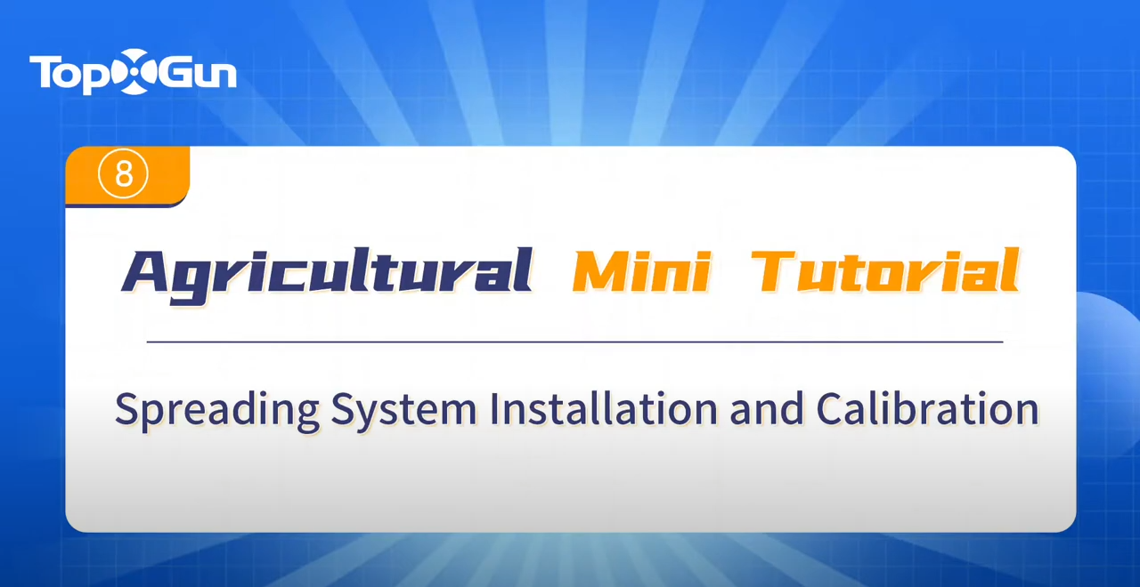TopXGun Mini Tutorial | Spreading System Installation and Calibration