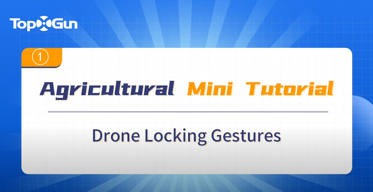 TopXGun Mini Tutorial | Drone Locking Gestures