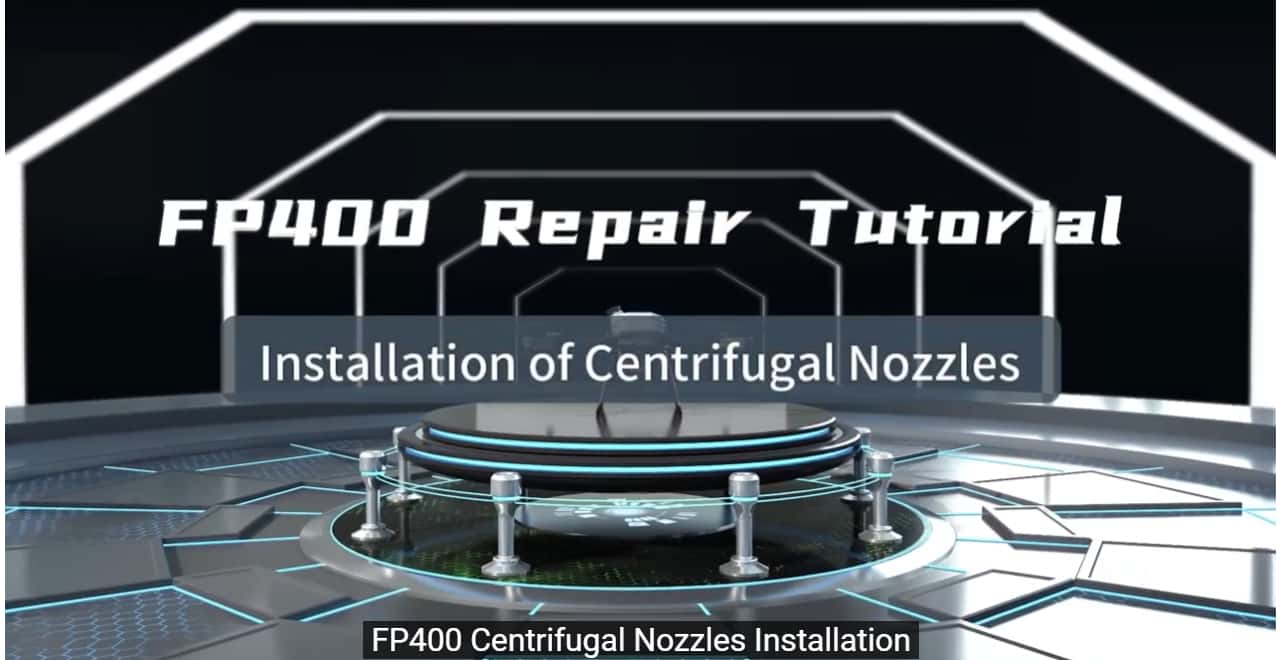 TopxGun Repair Tutorial | FP400 Centrifugal Nozzles Installation