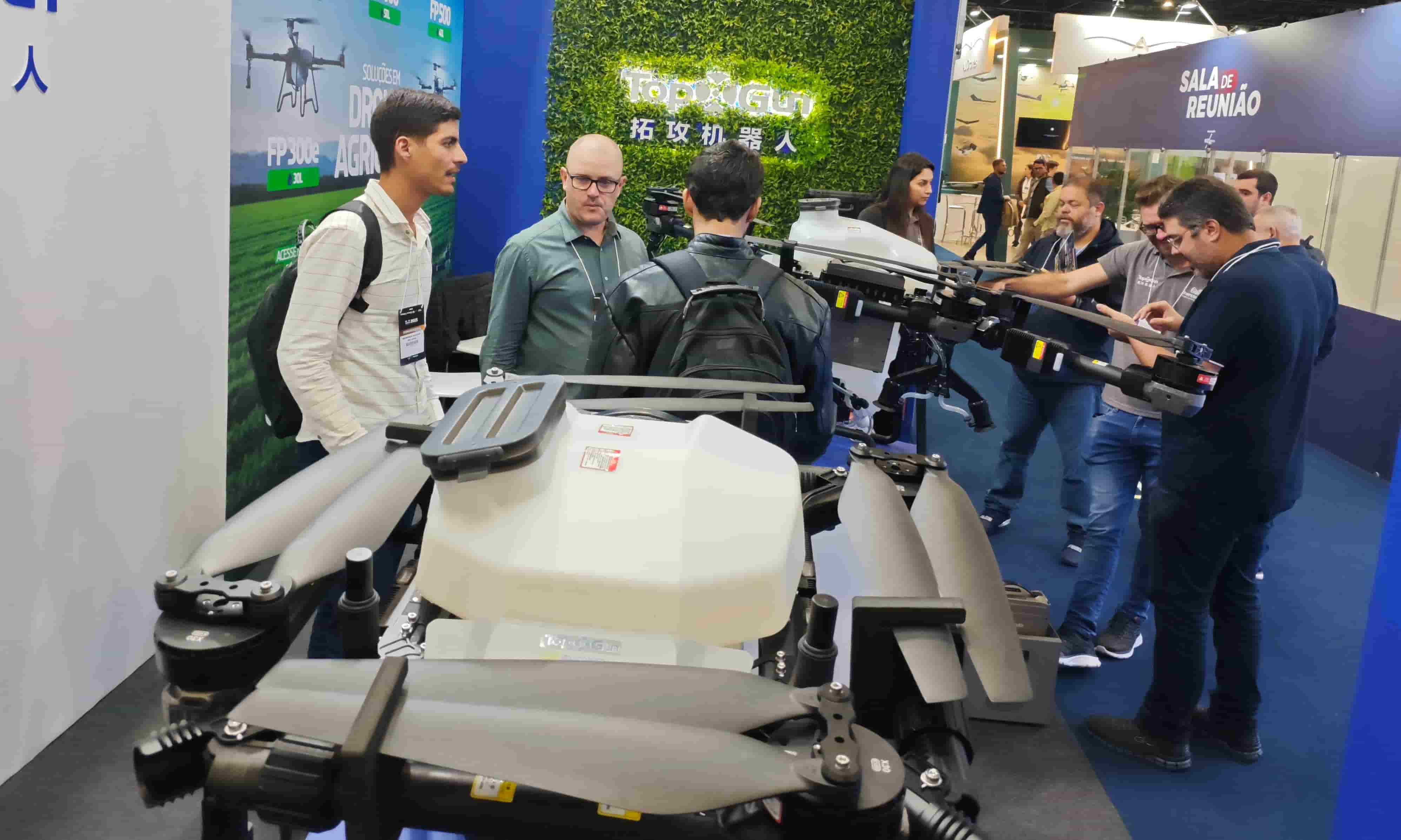 TopXGun’s Agri Drone at DroneShow 2025 in Brazil