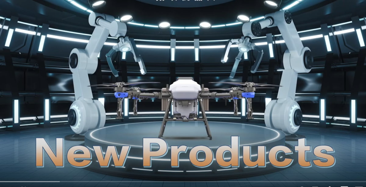 Topxgun Tutorial | FP600 Agricultural Drone Introduction - New Centrifugal Nozzles