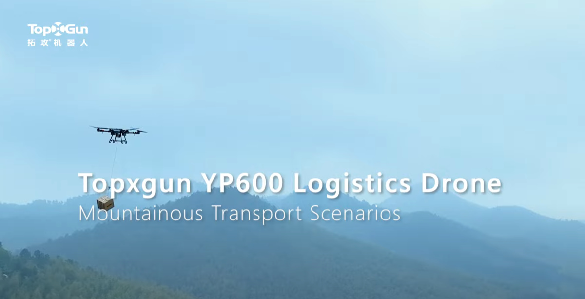 Topxgun YP600 Transportation Drone - Mountains & Forest Material Delivery Application