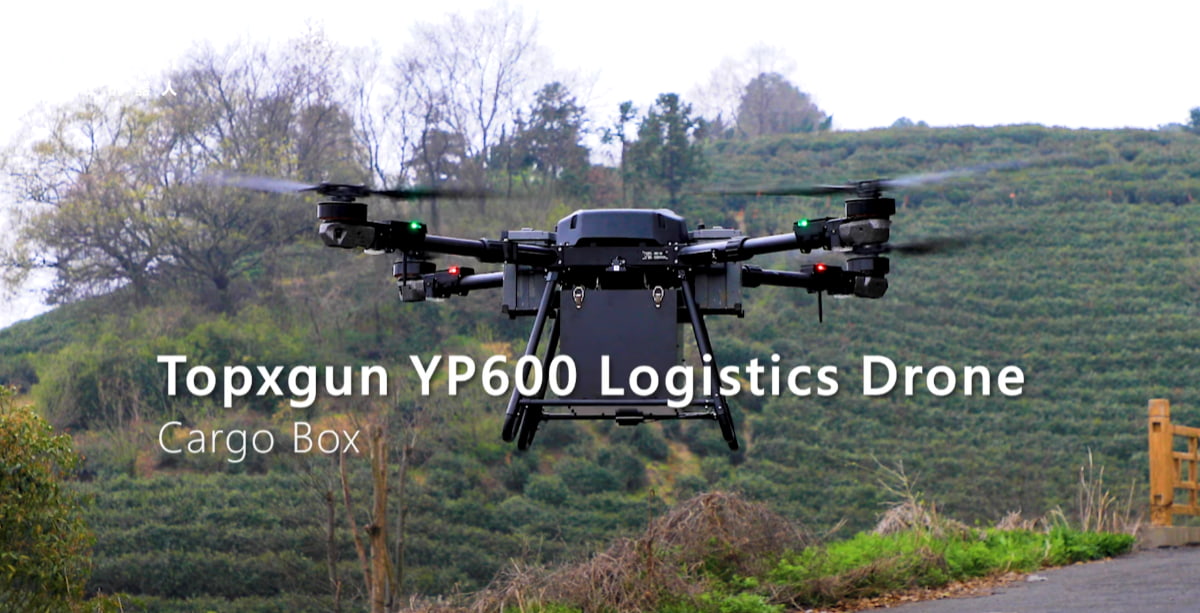 Topxgun YP600 Transportation Drone - Cargo Box Mode