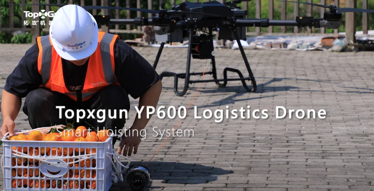 Topxgun YP600 Transportation Drone - Smart Hoisting System