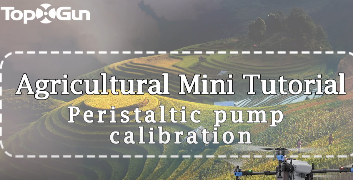 Topxgun Tutorial | Spraying Pump Calibrtion for Topxgun Agricultural Drones