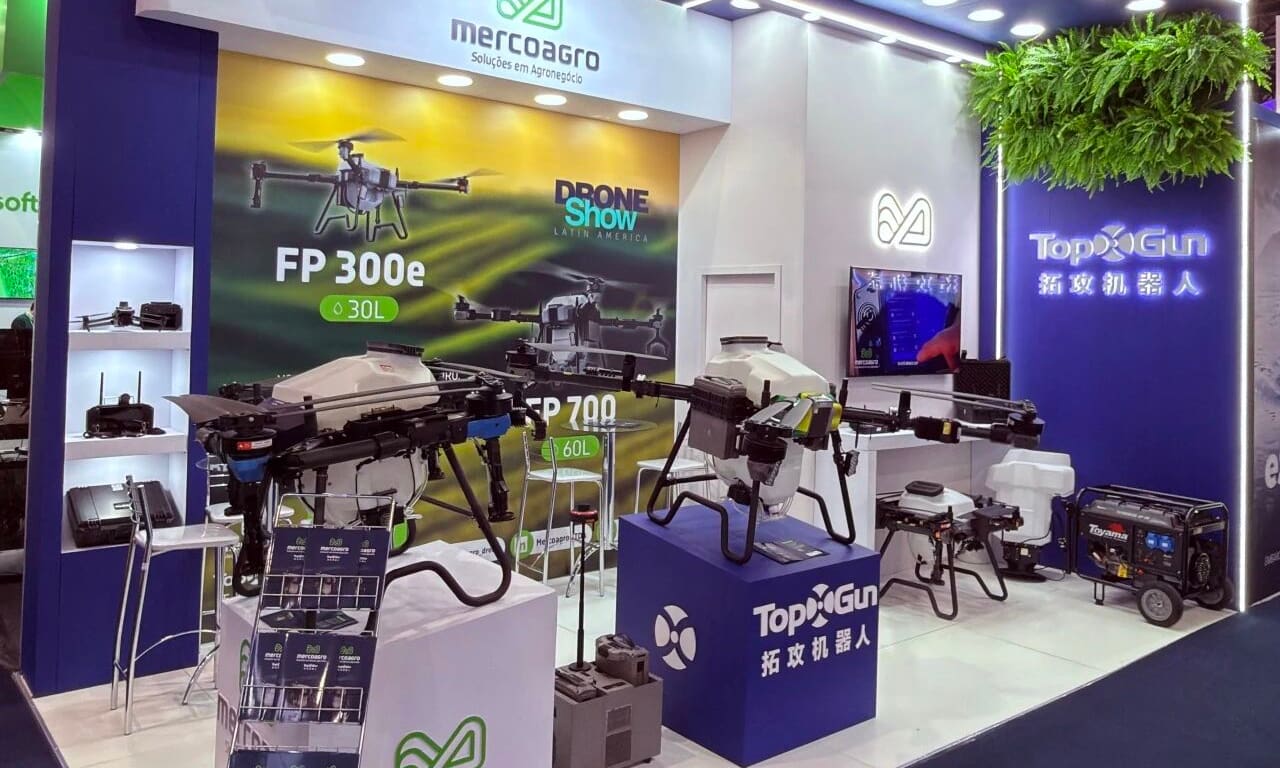 TopXGun Showcases Agricultural Drone Solutions at DroneShow Robotics 2026 in Brazil